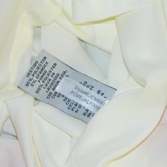 Eliza J A-line Shift 3/4" Sleeves Dress Black White Pink Size 12 - Picture 12 of 13